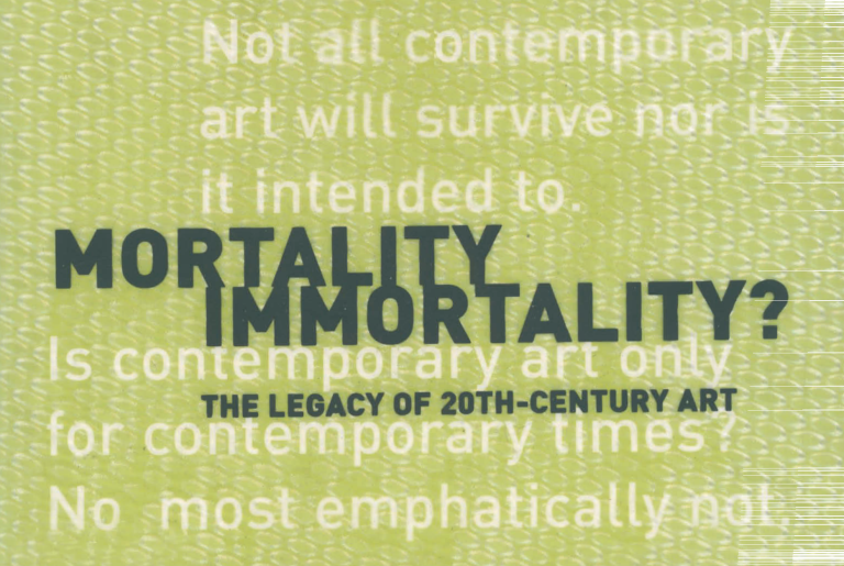 Mortality Immortality