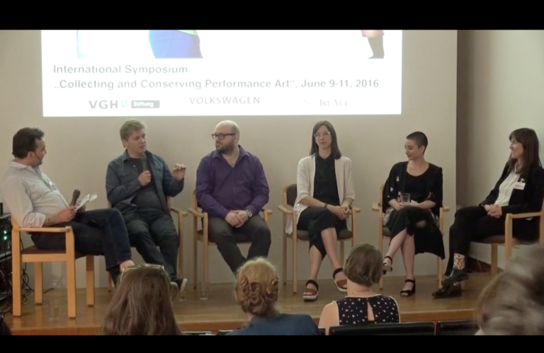 Collecting and Conserving Performance Art symposium
